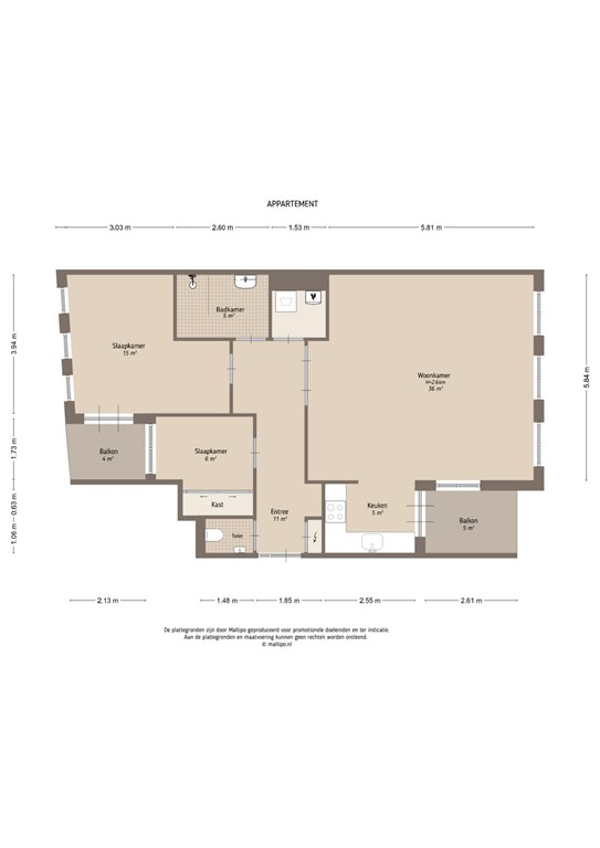 mediumsize floorplan